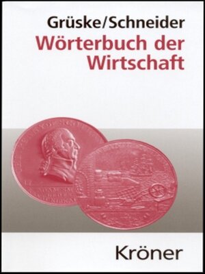cover image of Wörterbuch der Wirtschaft